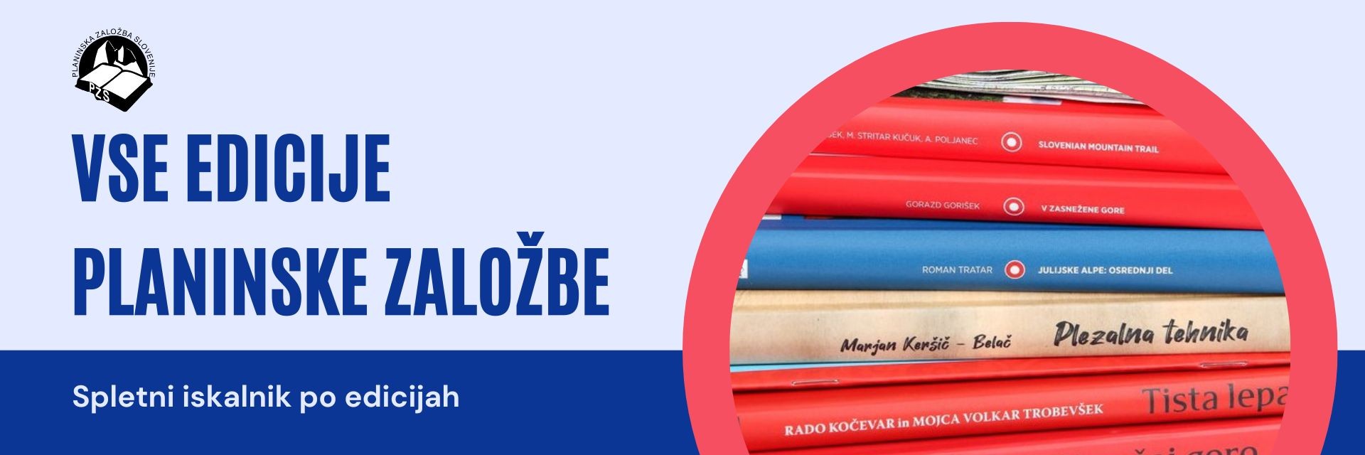 Iskalnik izdanih del planinske založbe